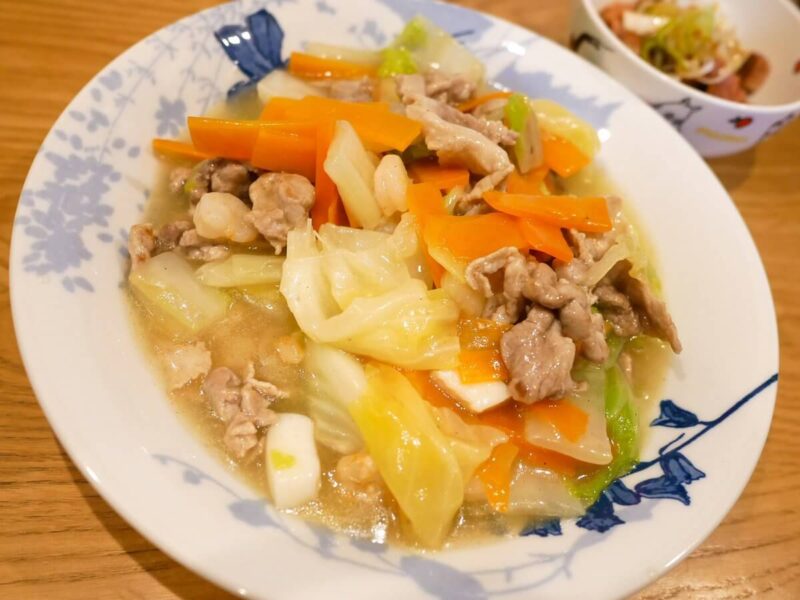 五目中華あんかけ麺のレシピ Toco S Kitchen トコズキッチン