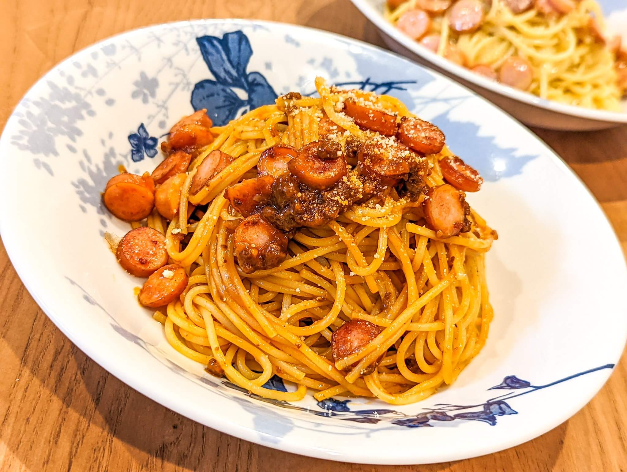 あえるパスタソースミートソースのソーセージトッピングのレシピ Toco's Kitchen (トコズキッチン)